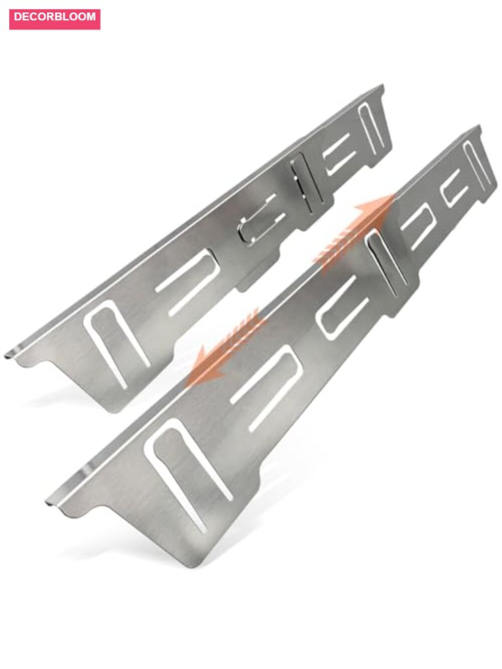 Adjustable Stainless Steel Stove Gap Cover 13.8"-27.6" Heat Resistant Counter